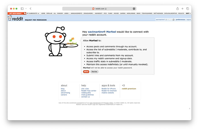 reddit oauth