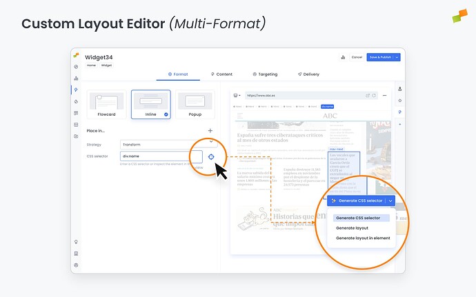 Improved Custom Layout Editor with Multi-Format Support