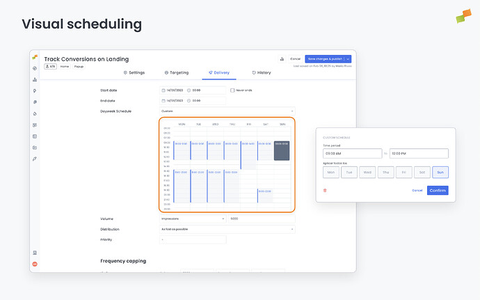 Delivery and Scheduling