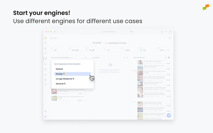 Choosing a recommendation engine