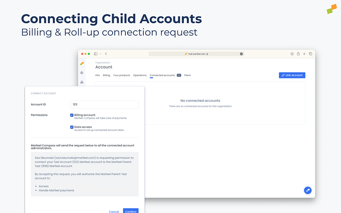 Connect Mafeel Child accounts